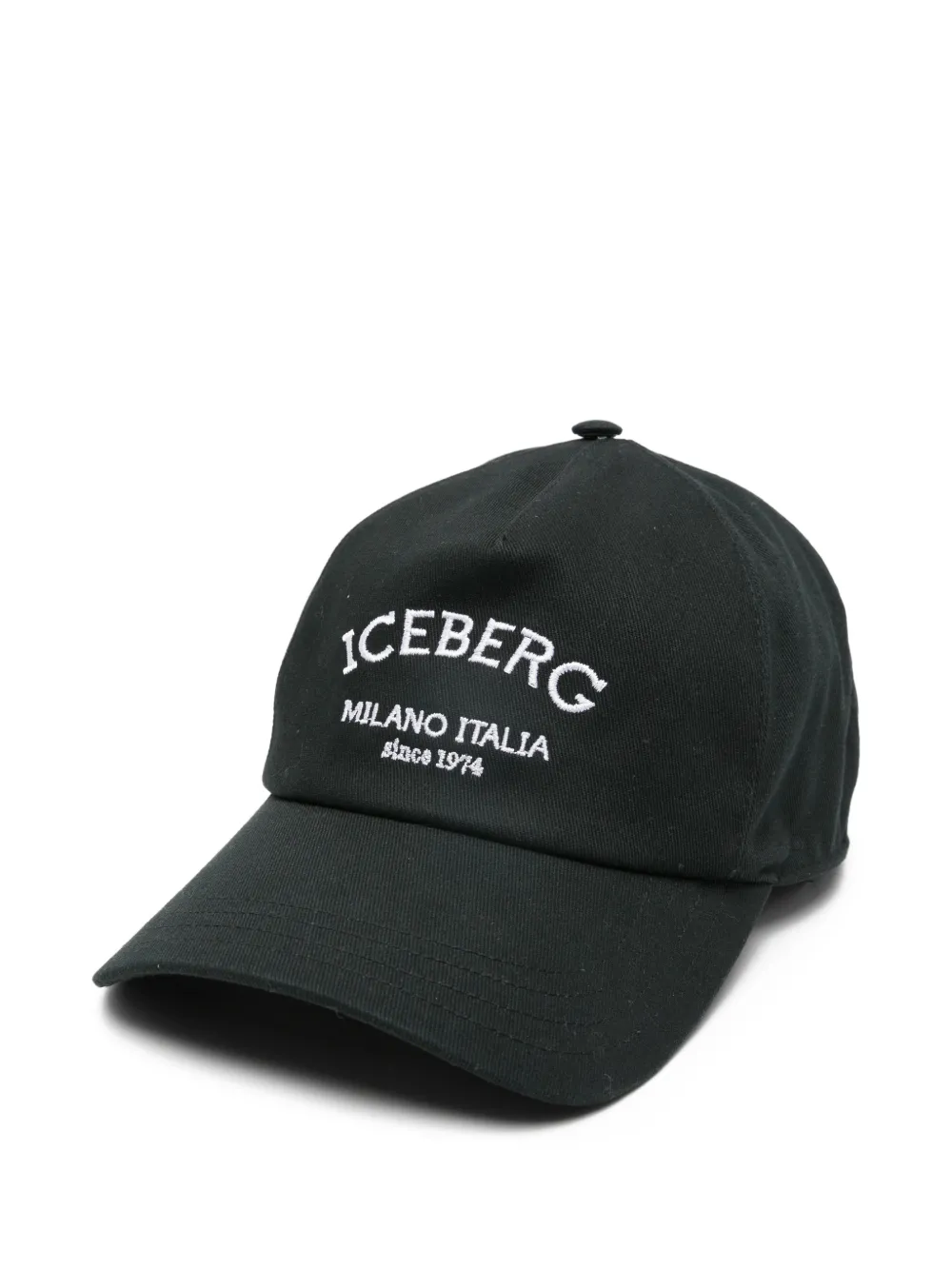 Iceberg Cappello da baseball nero - Bianco