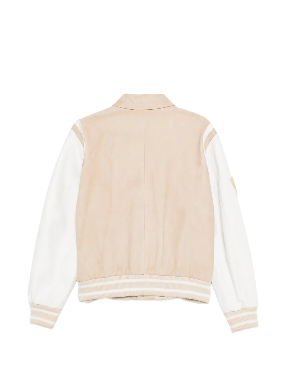  Mvp Wardrobe Appliqué Bomber Jacket - Neutrals 