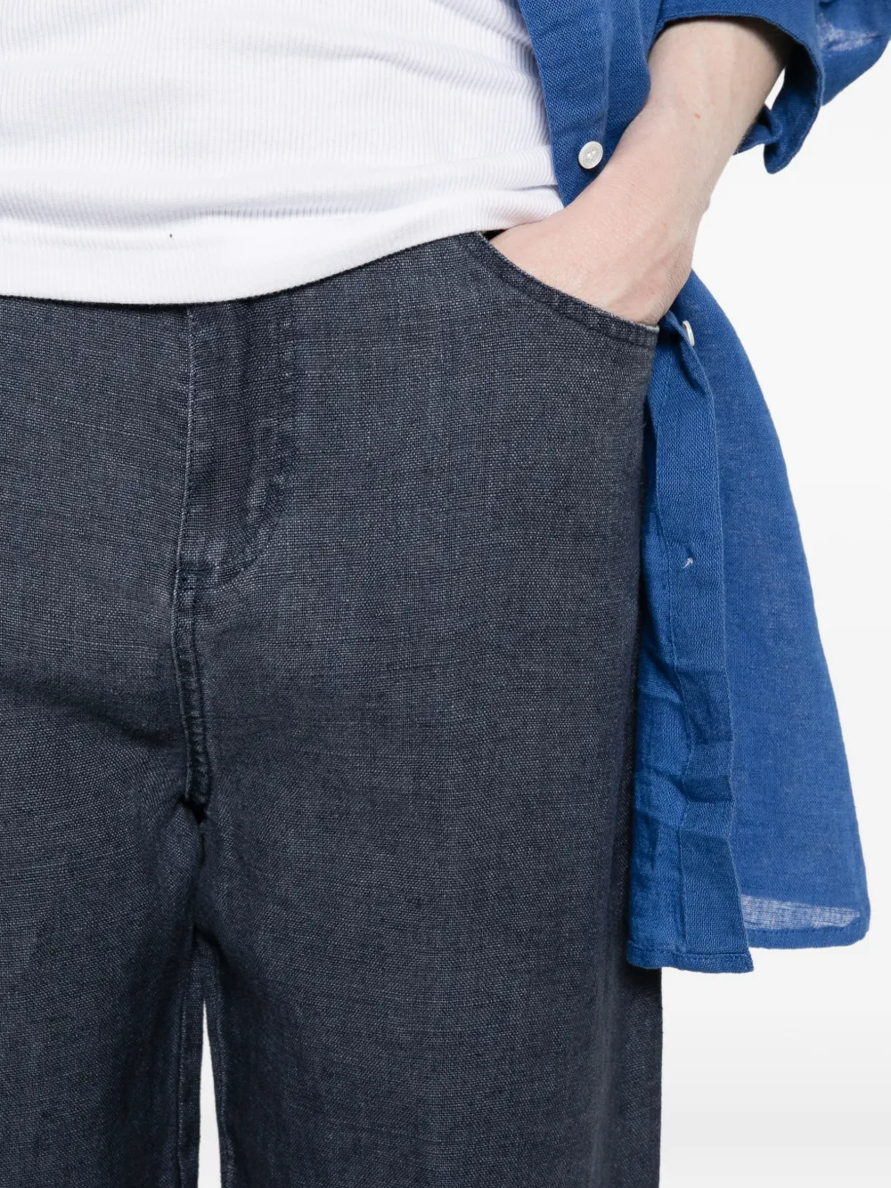 Osklen Broek met vijf zakken Grijs
