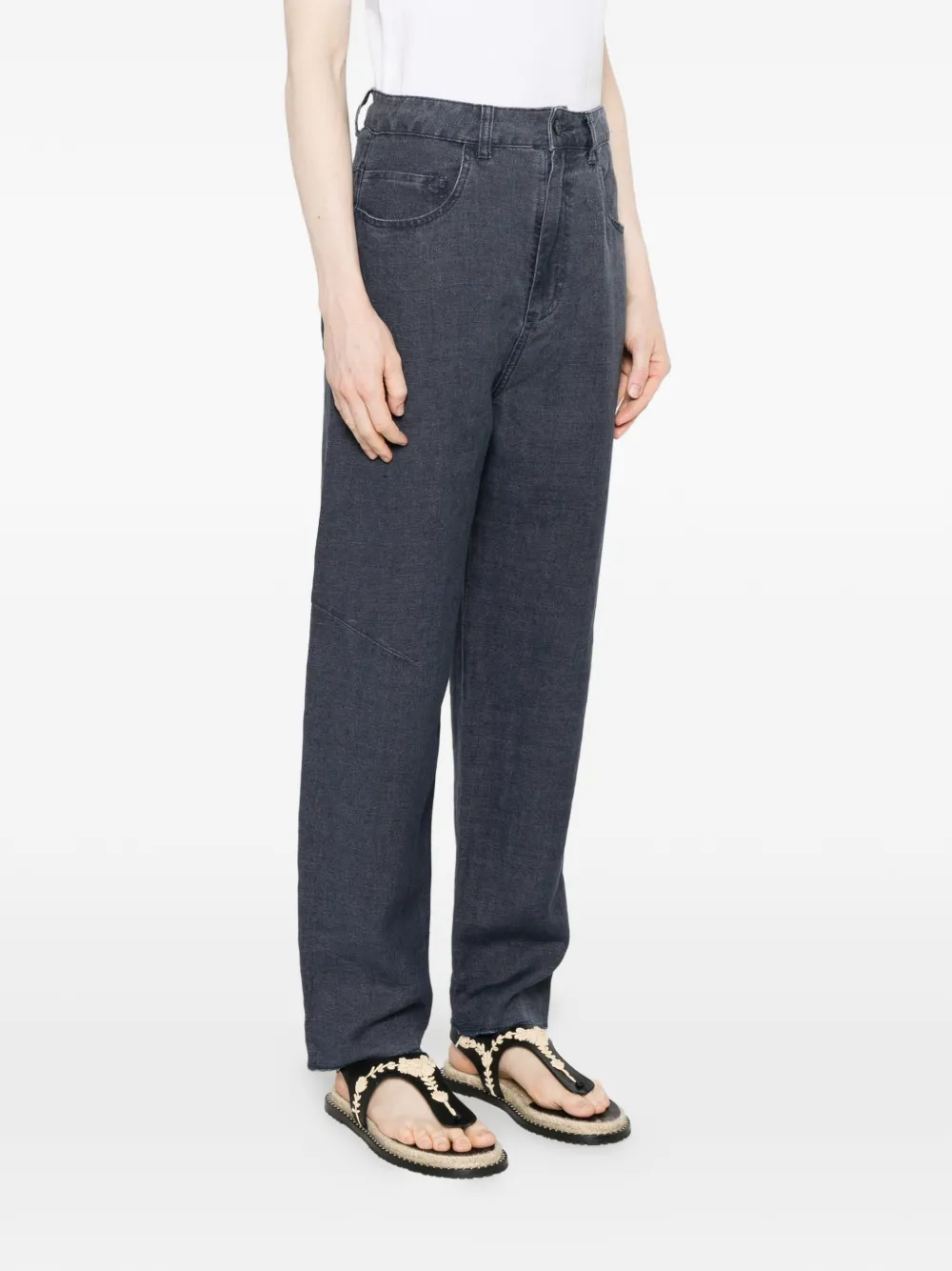 Osklen Broek met vijf zakken Grijs