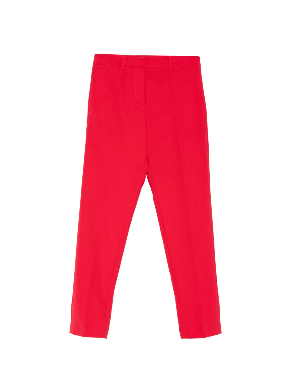 SIMONA CORSELLINI pressed-crease tailored trousers - Rot