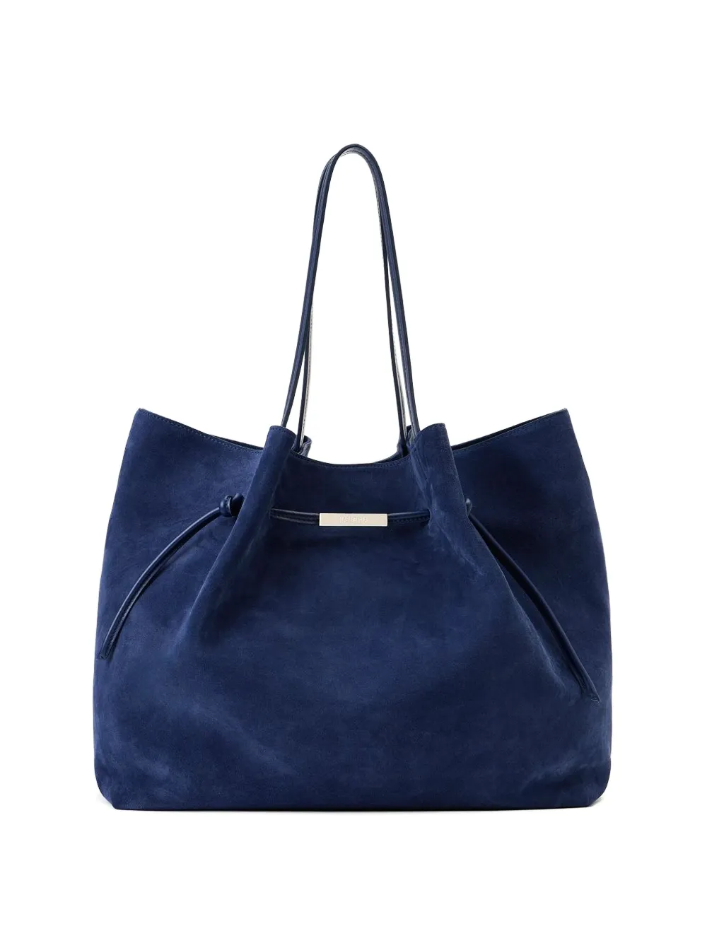 Iceberg Maxi Drawstring-detail Tote Bag In Blue