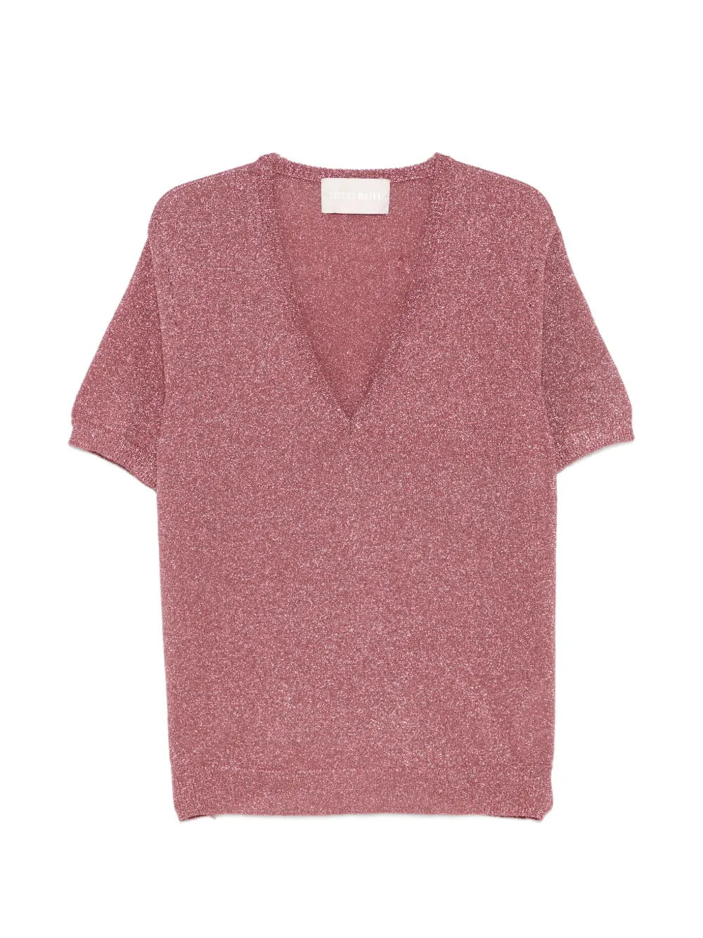 Circus Hotel V-neck T-shirt - Rosa