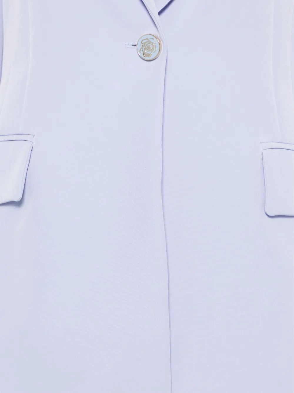 Belted Single-Breasted Blazer