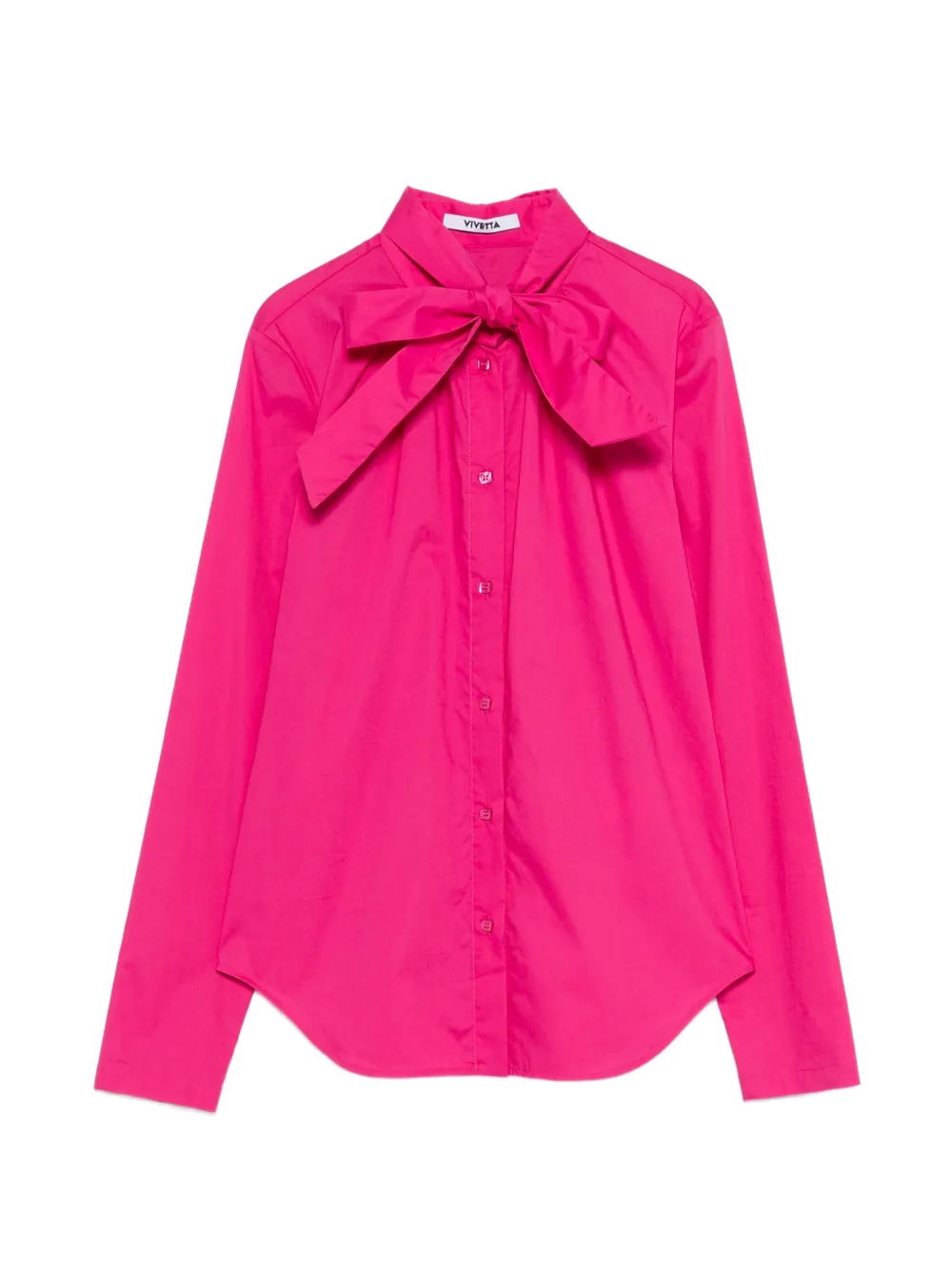Vivetta pussy-bow shirt - Rosa