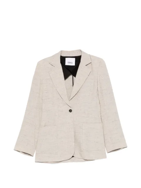 Erika Cavallini chamarra con botones y bolsillo