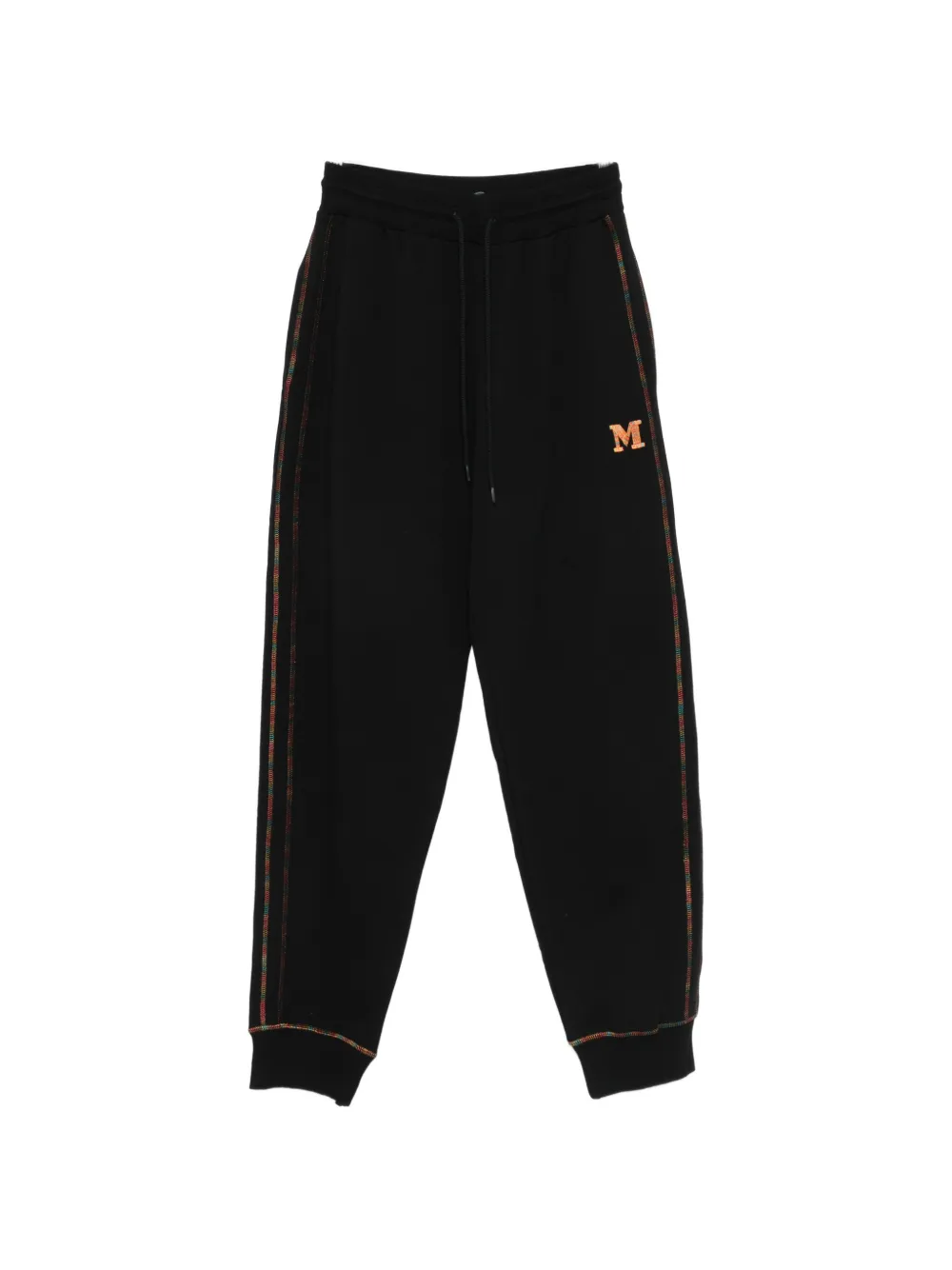 Missoni logo-patch side-stripe track pants - Nero