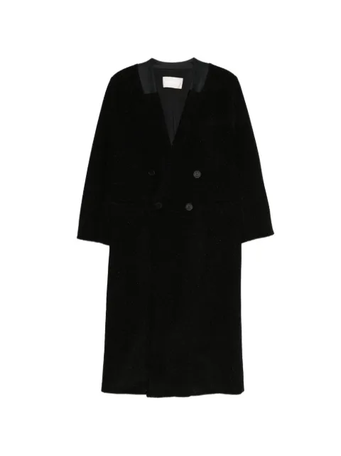 Circus Hotel revere collar double-breasted coat