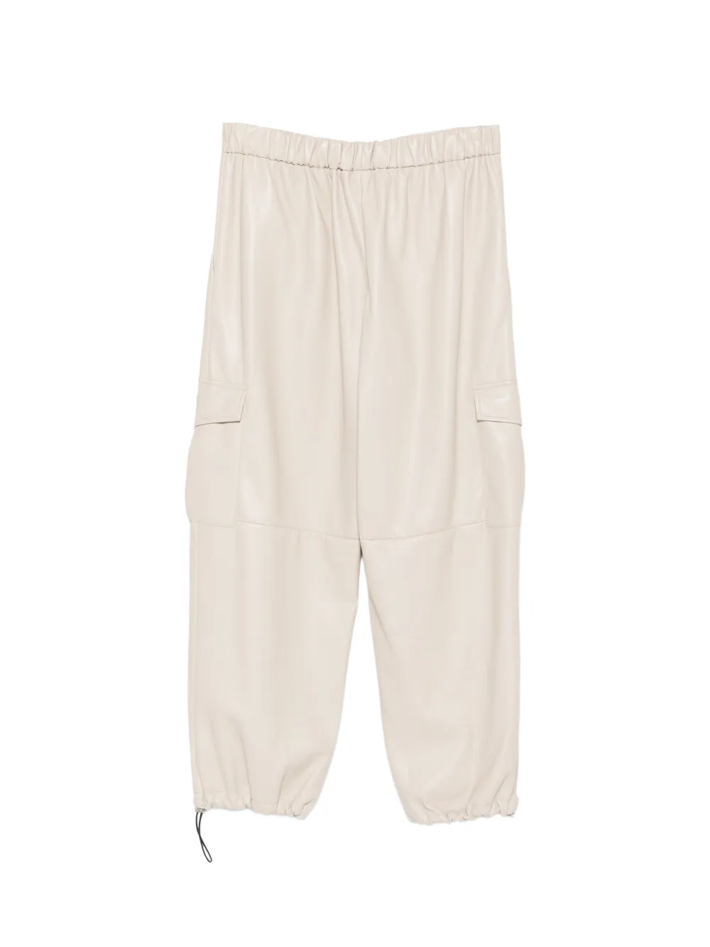Liviana Conti Broek met trekkoordzoom Beige