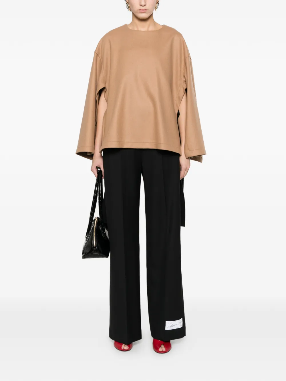  Erika Cavallini Round-collar Blouse - Neutrals 