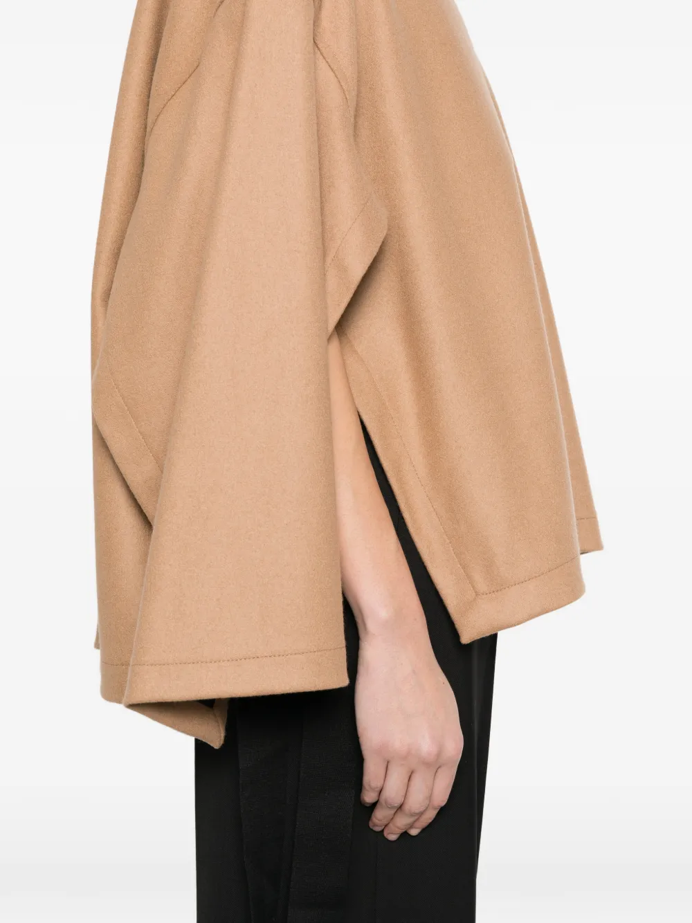 Erika Cavallini Blouse met ronde kraag Beige