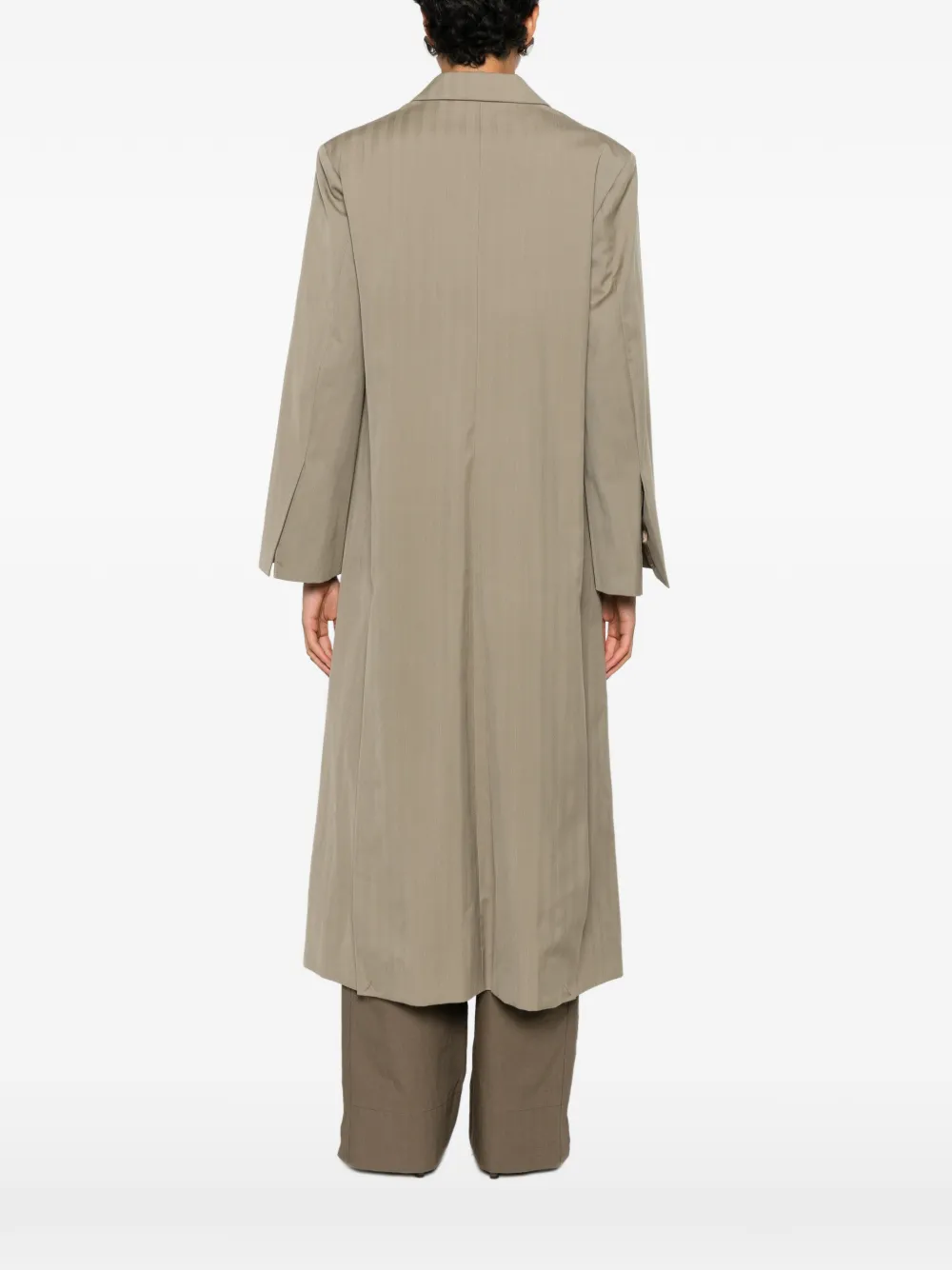 By Malene Birger Rosett blazer met knoopsluiting Groen