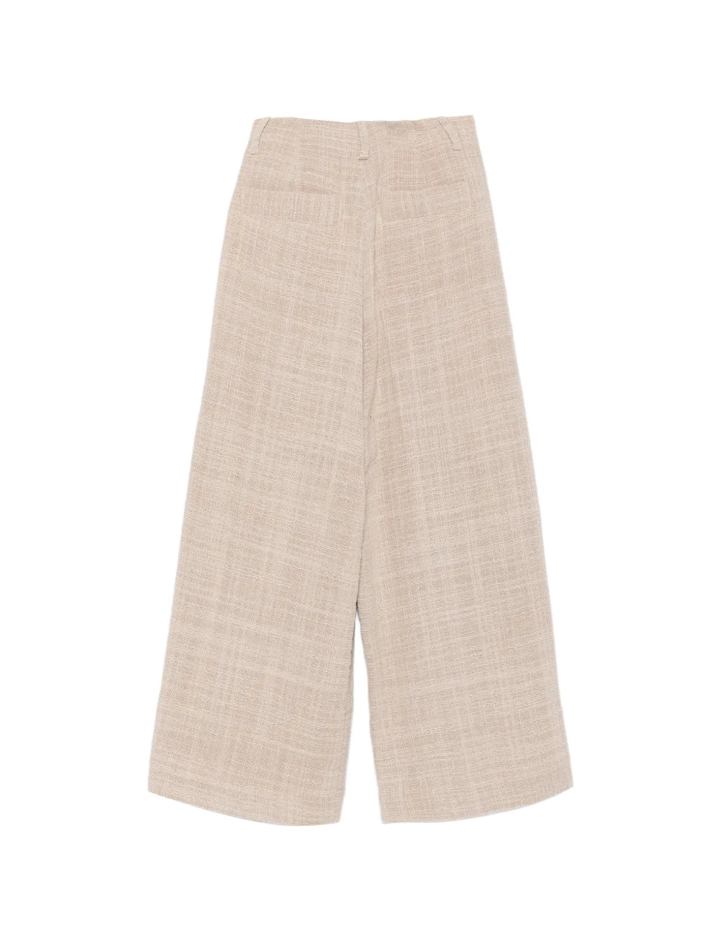 By Malene Birger Bandai broek met wijde pijpen Beige