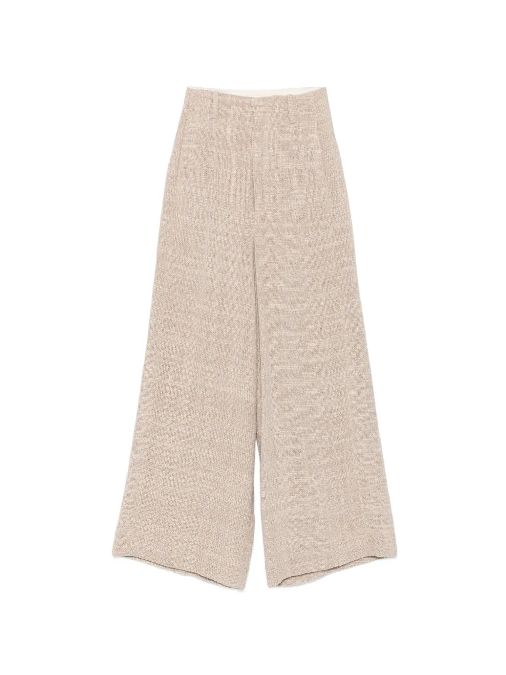 By Malene Birger Bandai wide-leg trousers - Nude