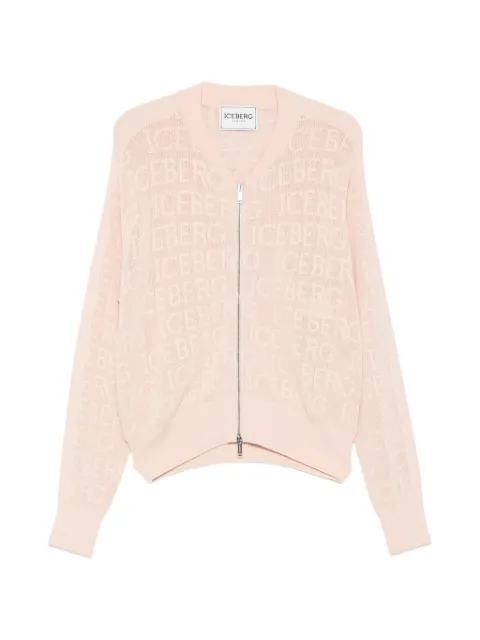 Iceberg zip-up bomber jacket