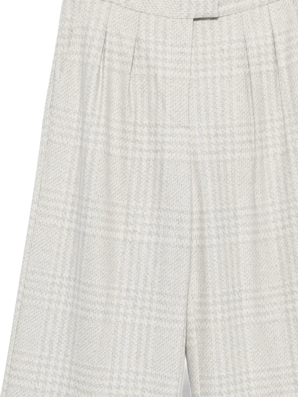 Liviana Conti Prince of Wales geruite broek Beige