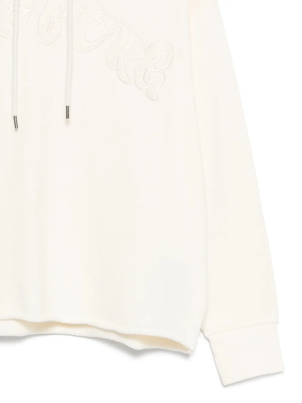 Iceberg Hoodie met grafische print Wit
