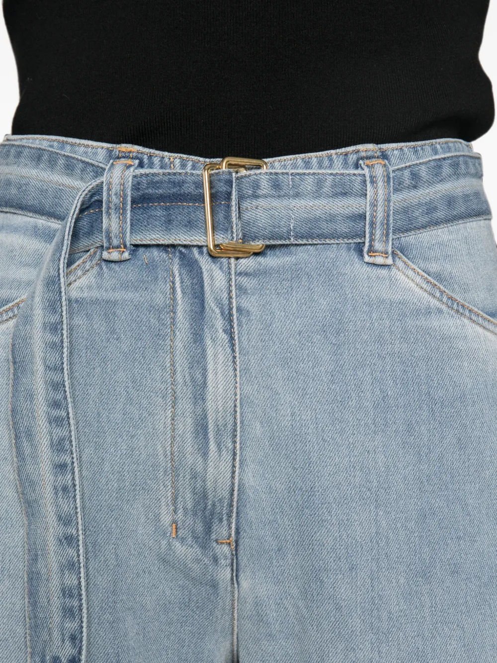 SIMONA CORSELLINI Jeans met toelopende pijpen Blauw
