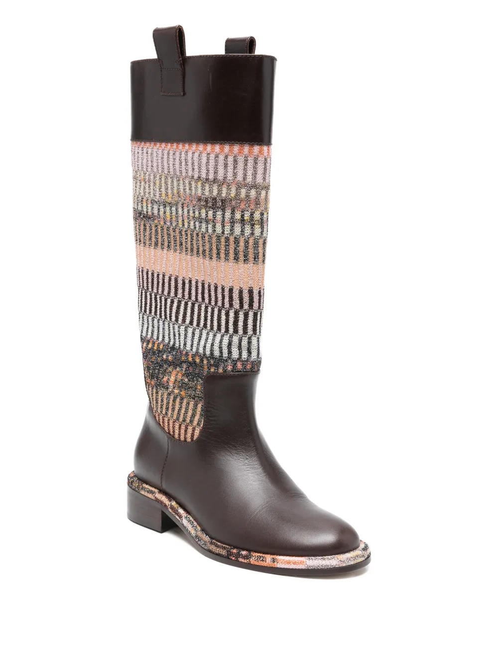 Missoni Clo panelled boots Bruin