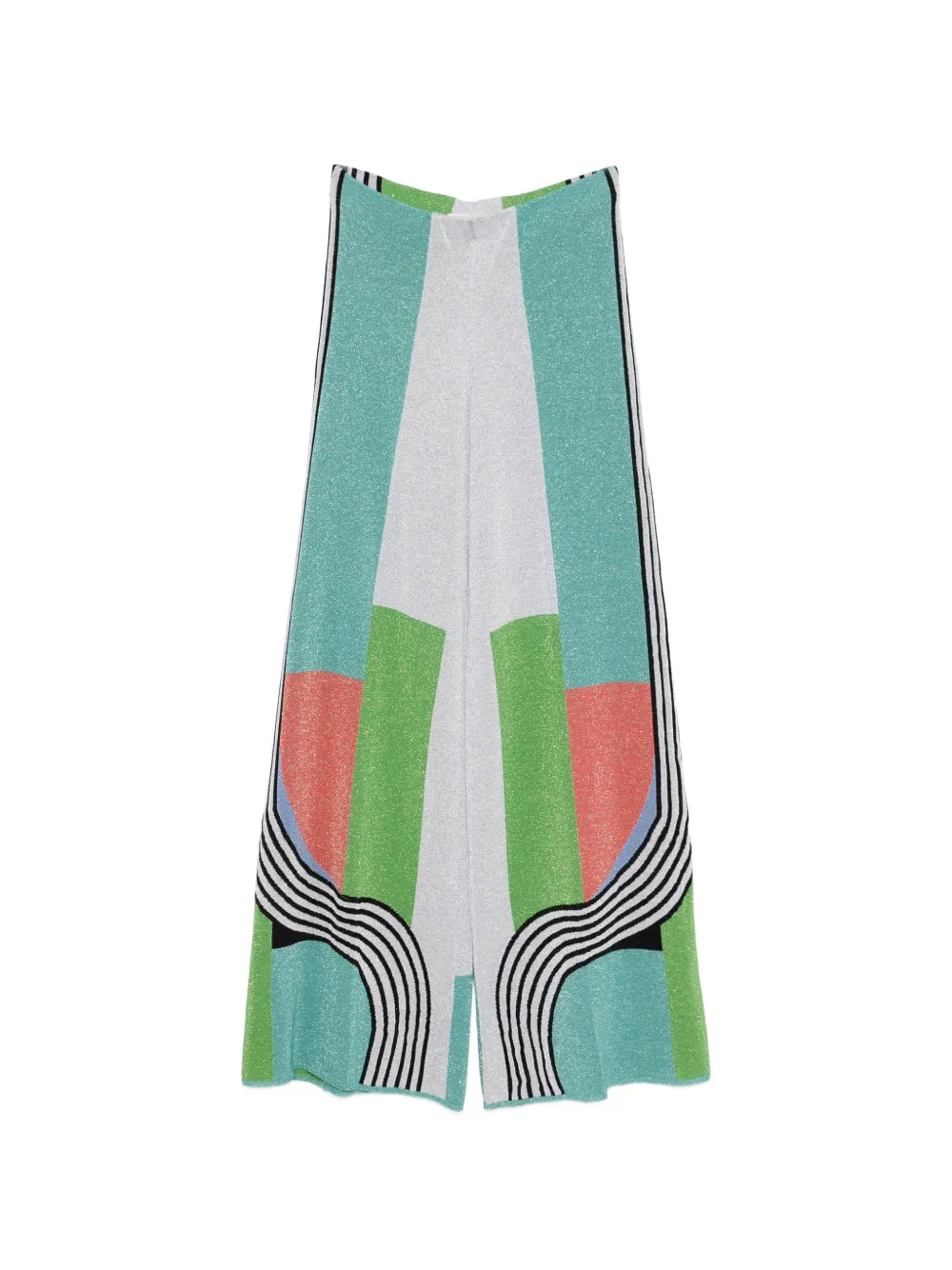Circus Hotel geometric-pattern trousers