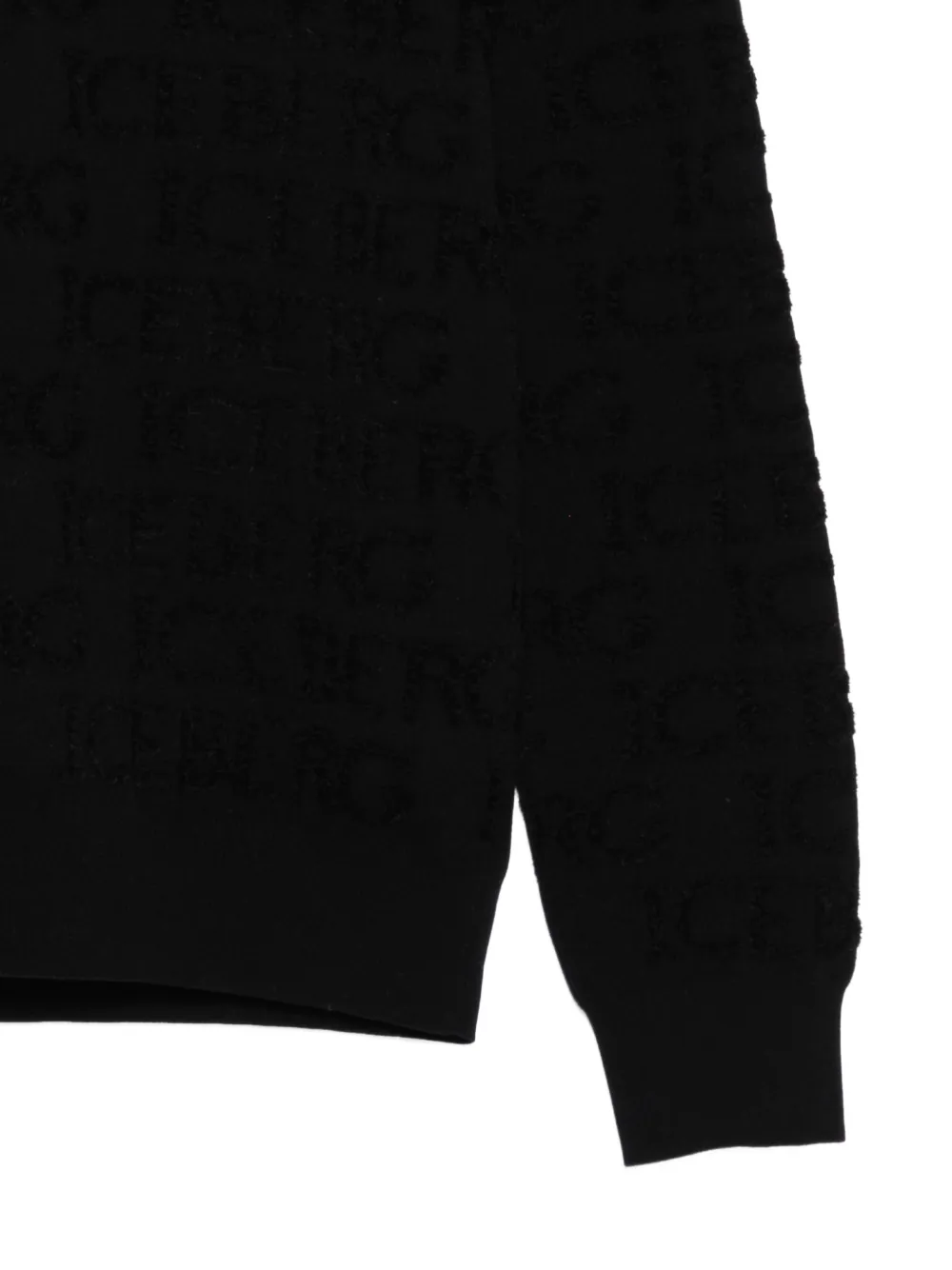 Iceberg Coltrui met patroon Zwart