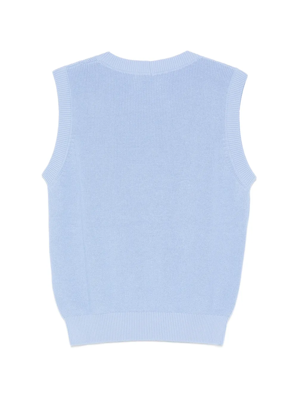  Iceberg Chaleco Con Cuello Redondo - Azul 