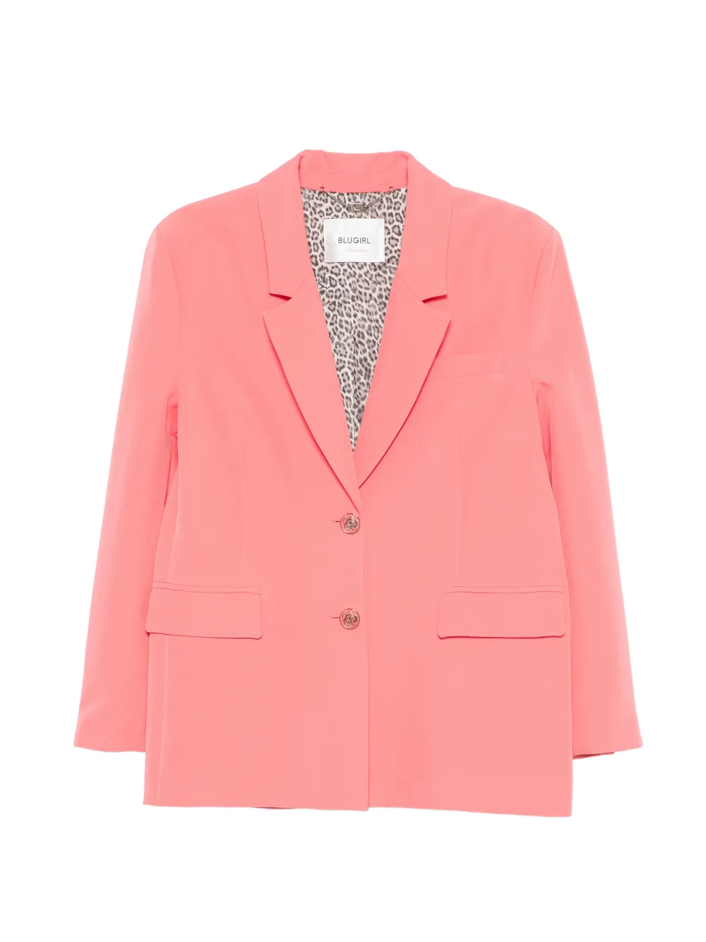 Blugirl single-breasted blazer - Rosa