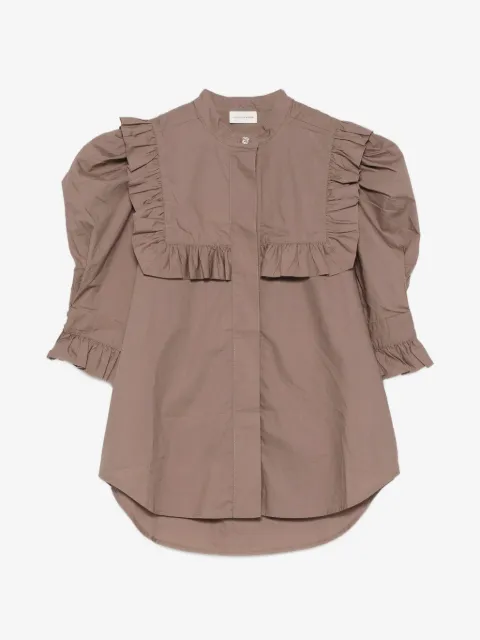 By Malene Birger blusa Oia con mangas farol