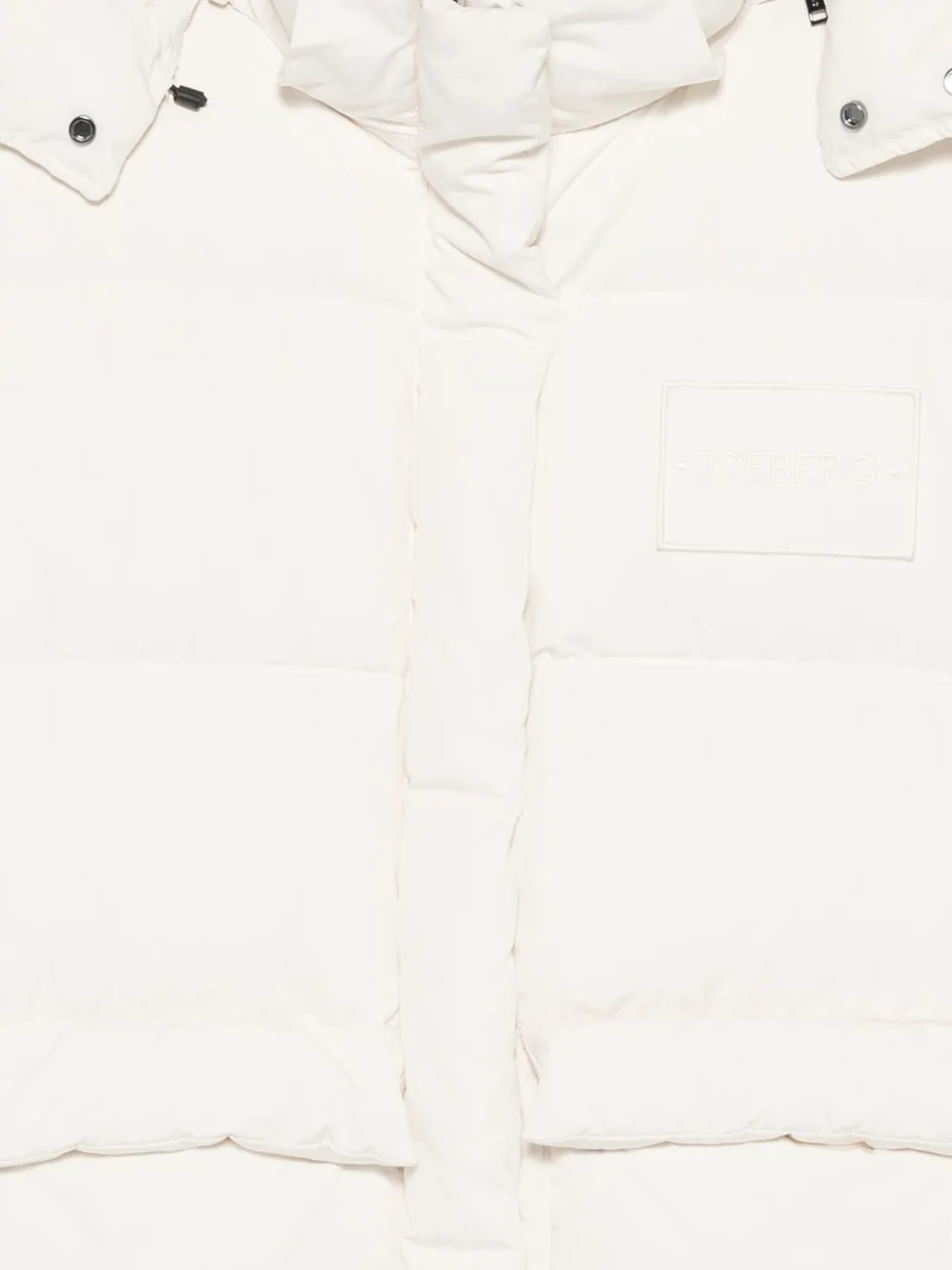 Iceberg Hooded Down Jacket In White