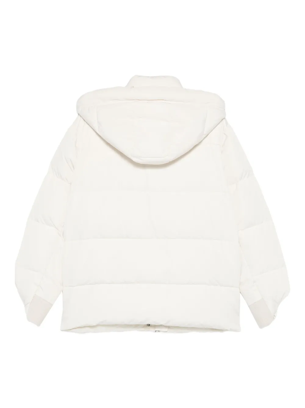 Iceberg Hooded Down Jacket In White