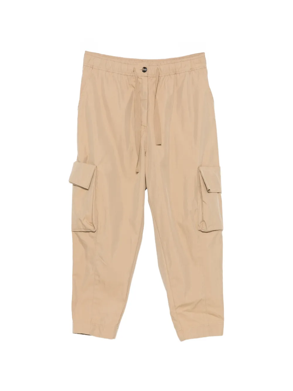 PSOPHIA drawstring-detail elasticated-waistband cotton cargo pants