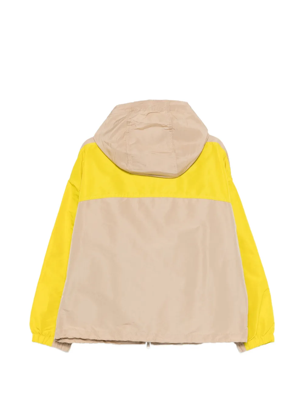  Nº21 Hooded Colour-block Jacket - Neutrals 