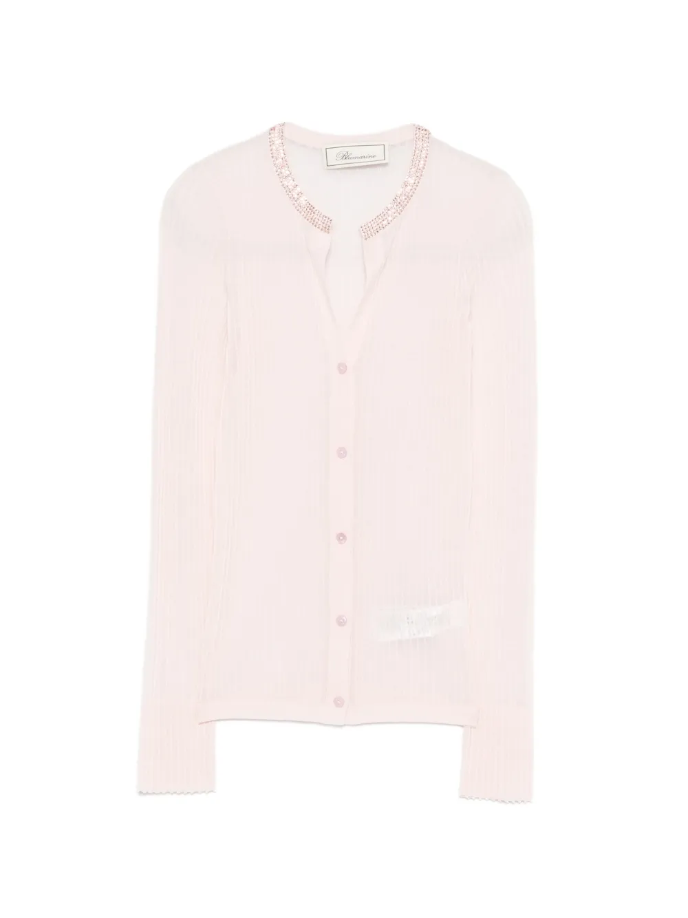 Blumarine beaded cardigan - Rosa