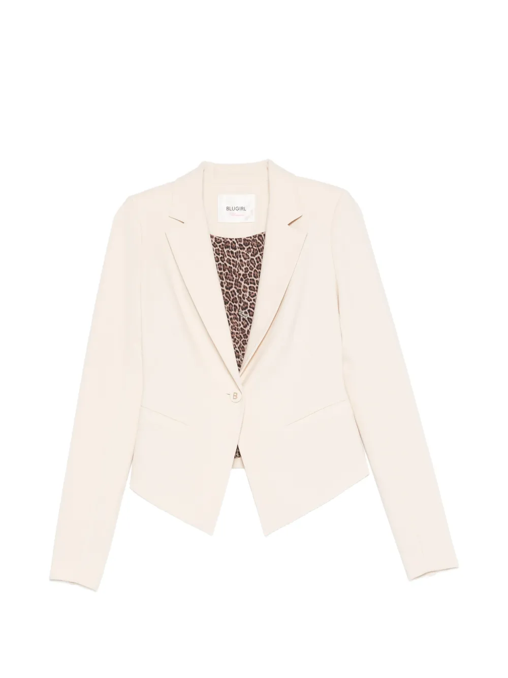 Blugirl notched blazer - Toni neutri