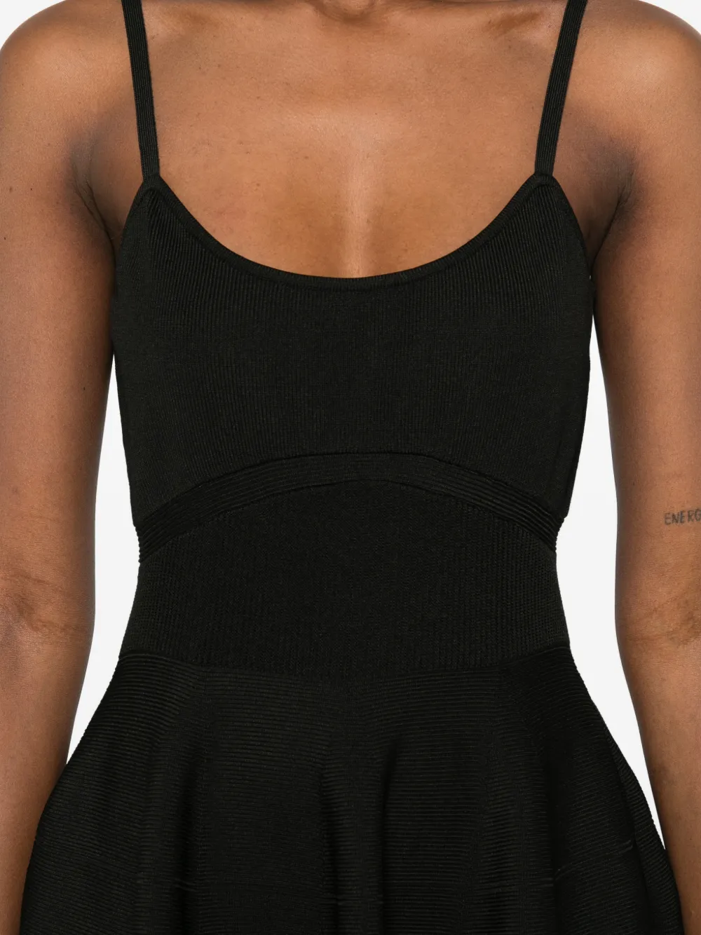 Blumarine Gebreide jurk Zwart