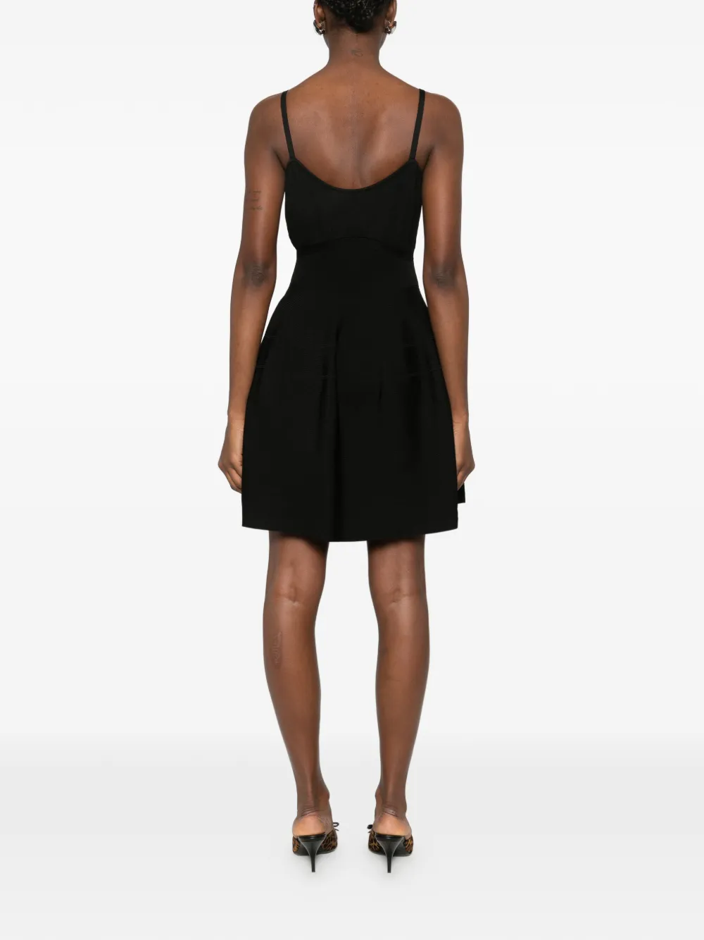 Blumarine Gebreide jurk Zwart