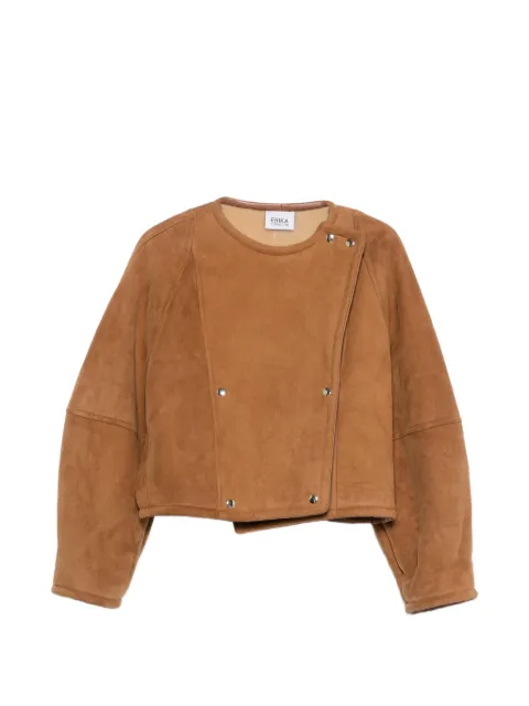 Erika Cavallini press-stud jacket