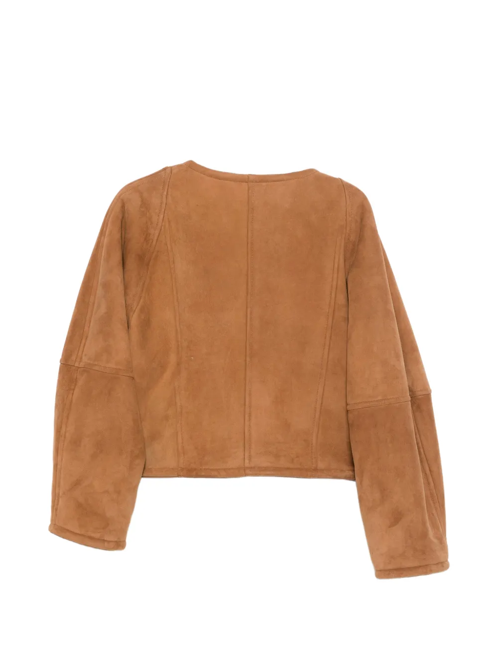  Erika Cavallini Press-stud Jacket - Brown 