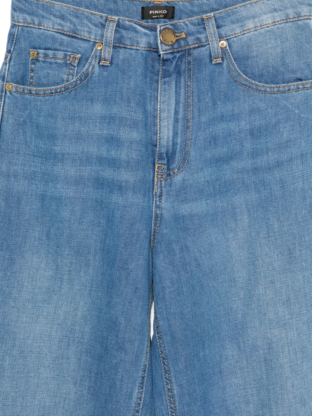 PINKO Cincin jeans met omgeslagen pijpen Blauw