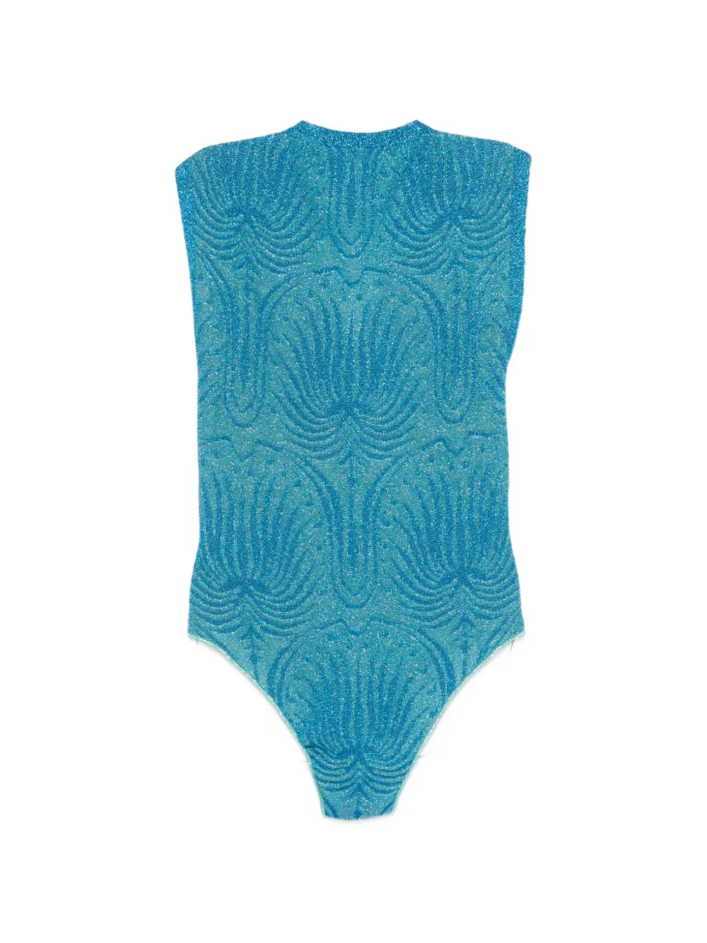 V-Neck Patterned Body