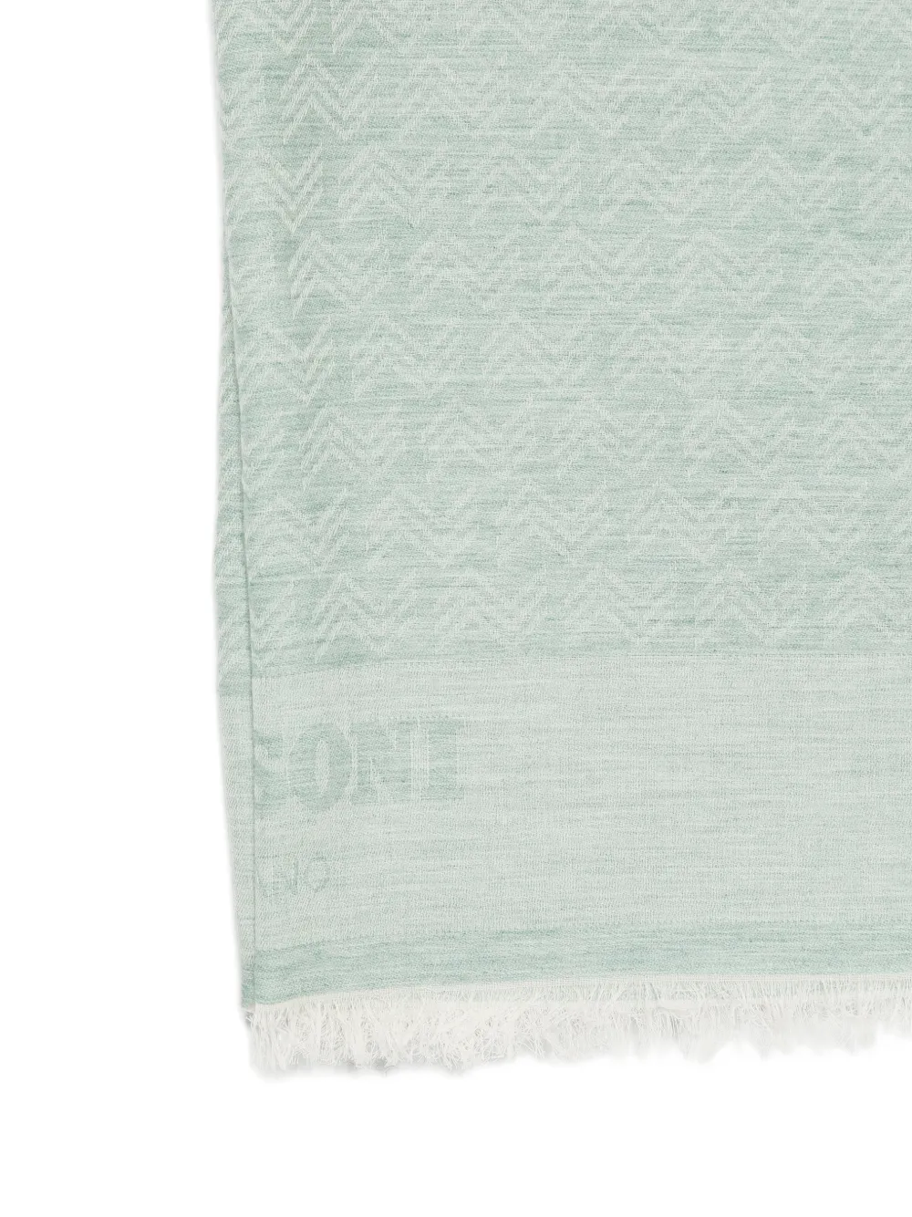  Missoni Bufanda De Punto En Zigzag - Verde 