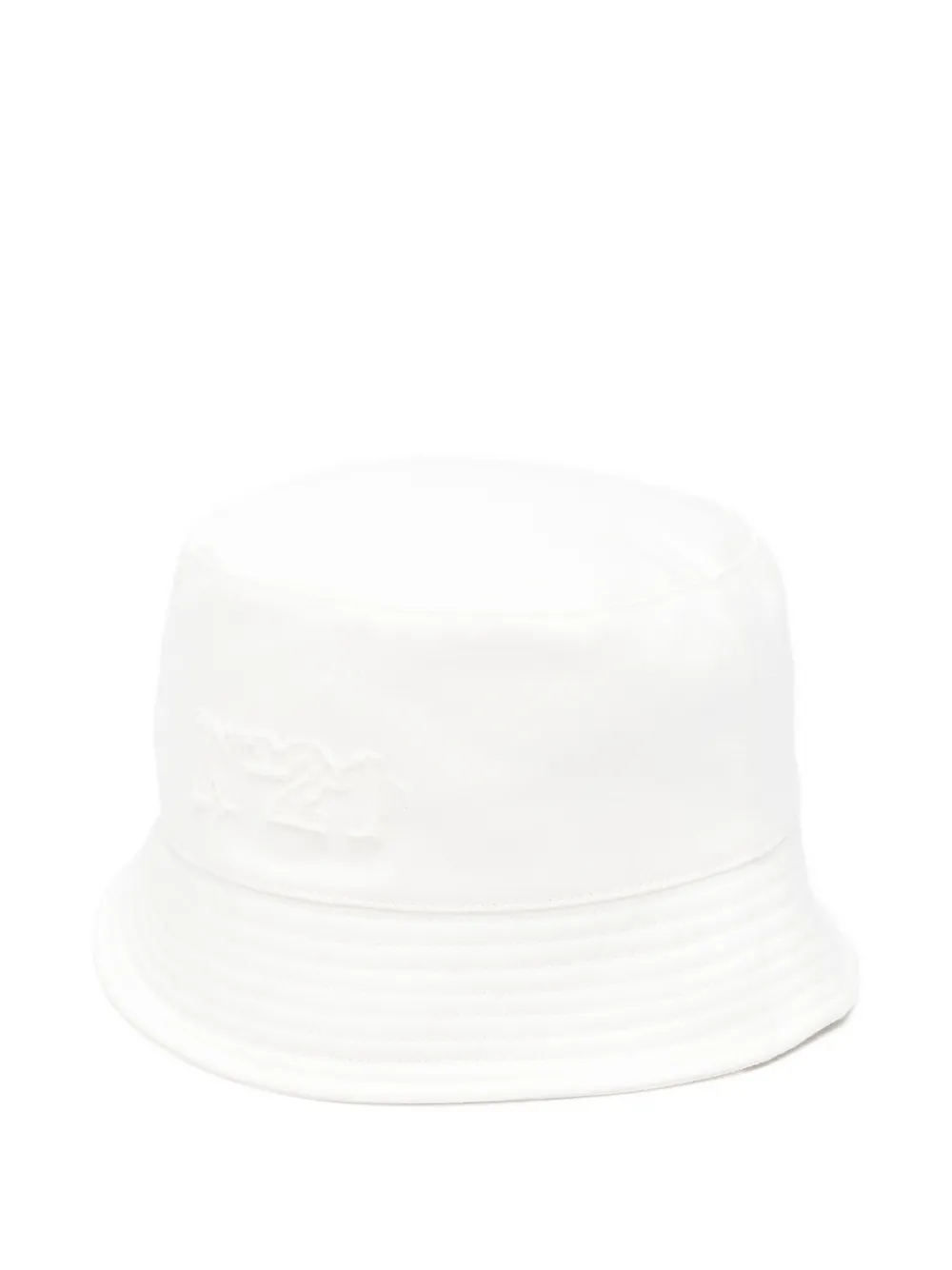 Nº21 Cappello bucket con logo - Bianco