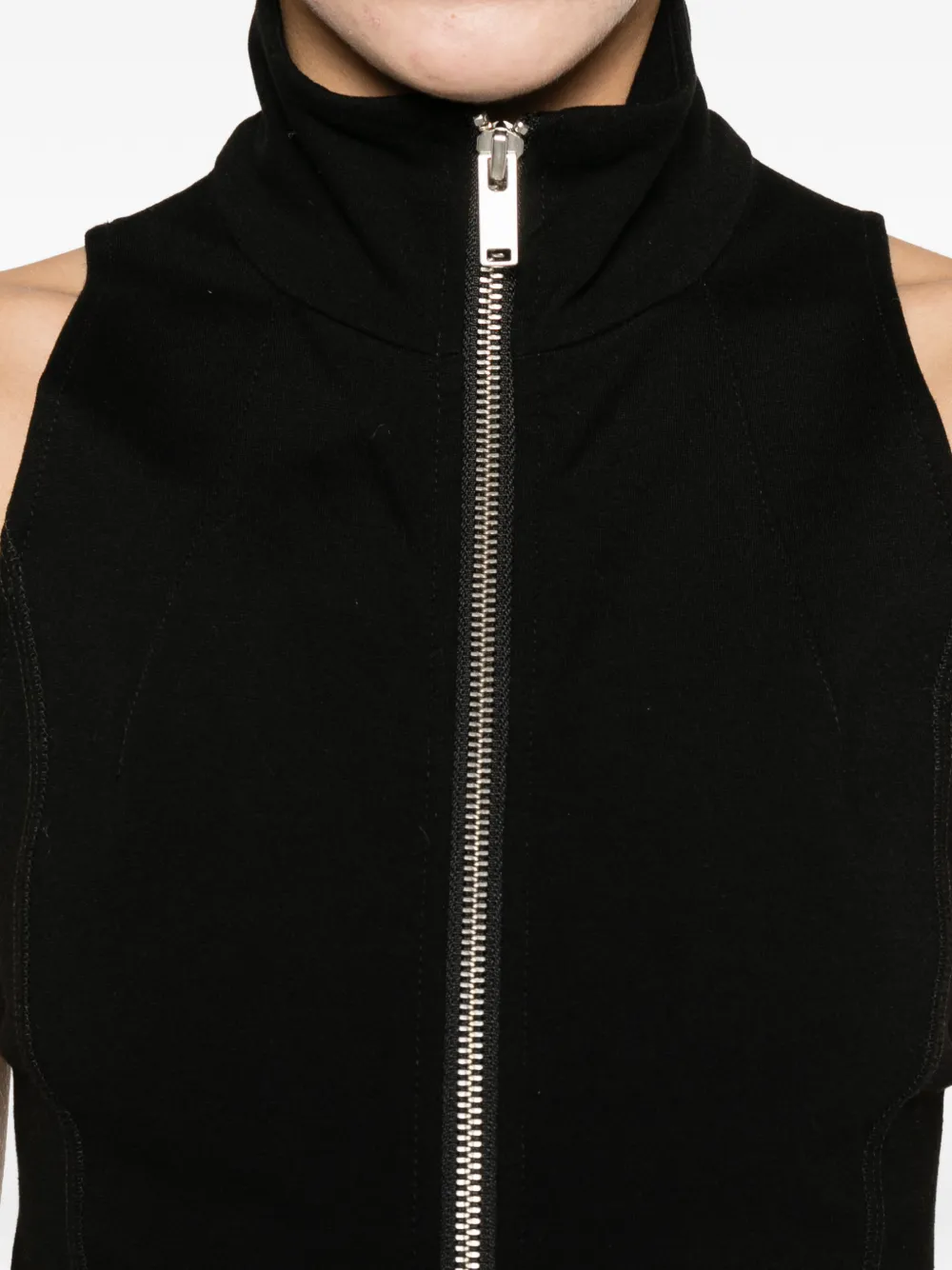 Zip-Fastening Maxi Dress