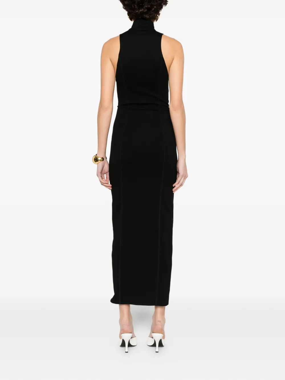 Zip-Fastening Maxi Dress