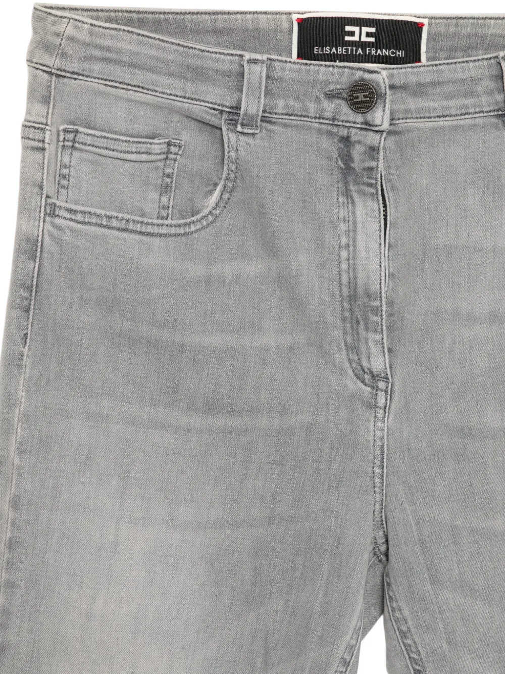Elisabetta Franchi Skinny jeans Grijs