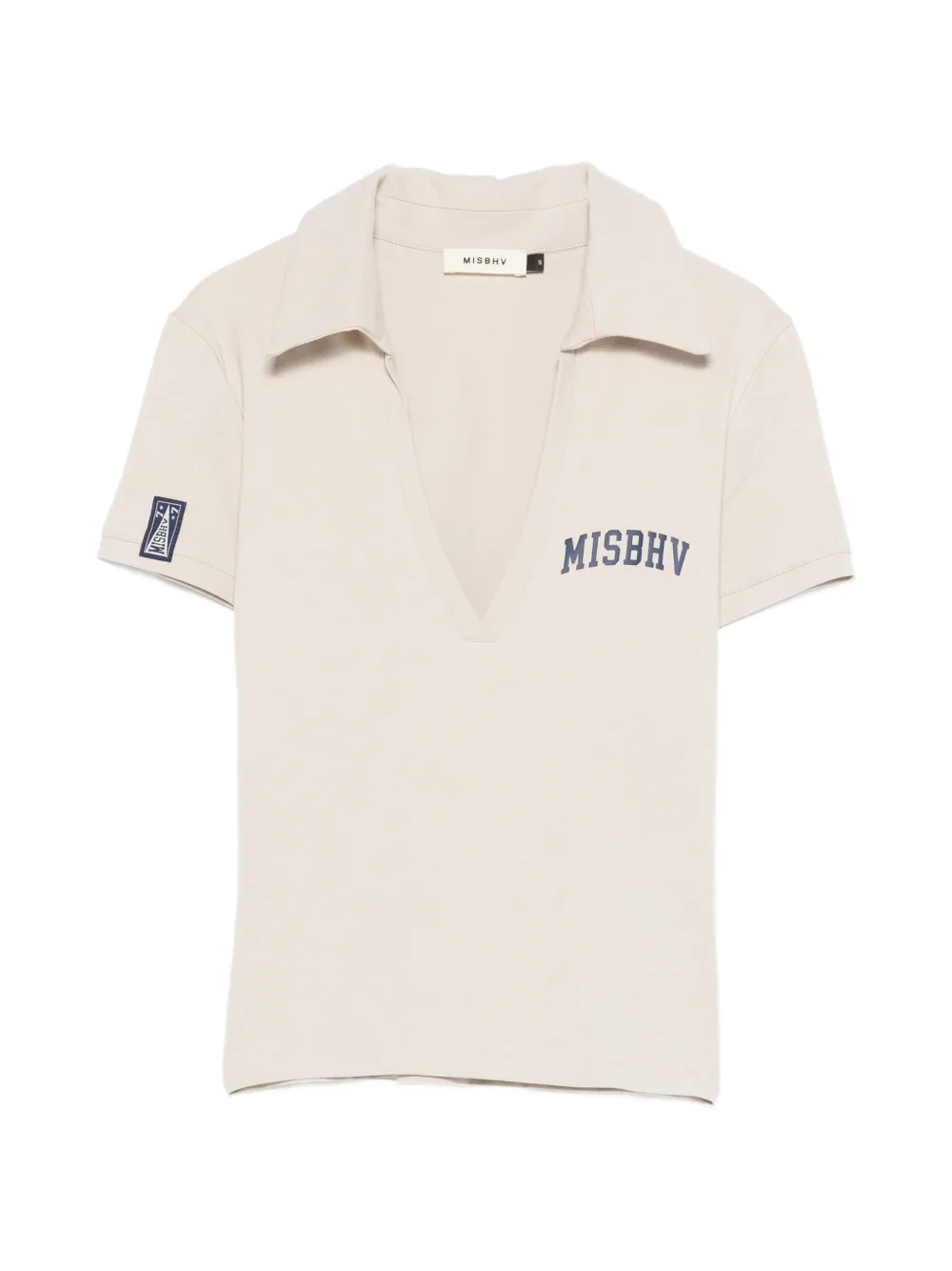 MISBHV polo neck top - Toni neutri