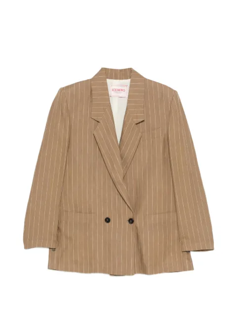 Iceberg pinstripe double-breasted blazer