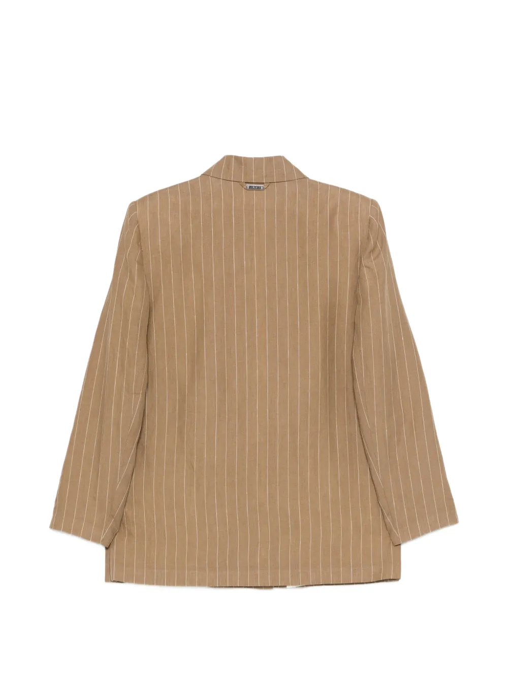  Iceberg Pinstripe Double-breasted Blazer - Neutrals 