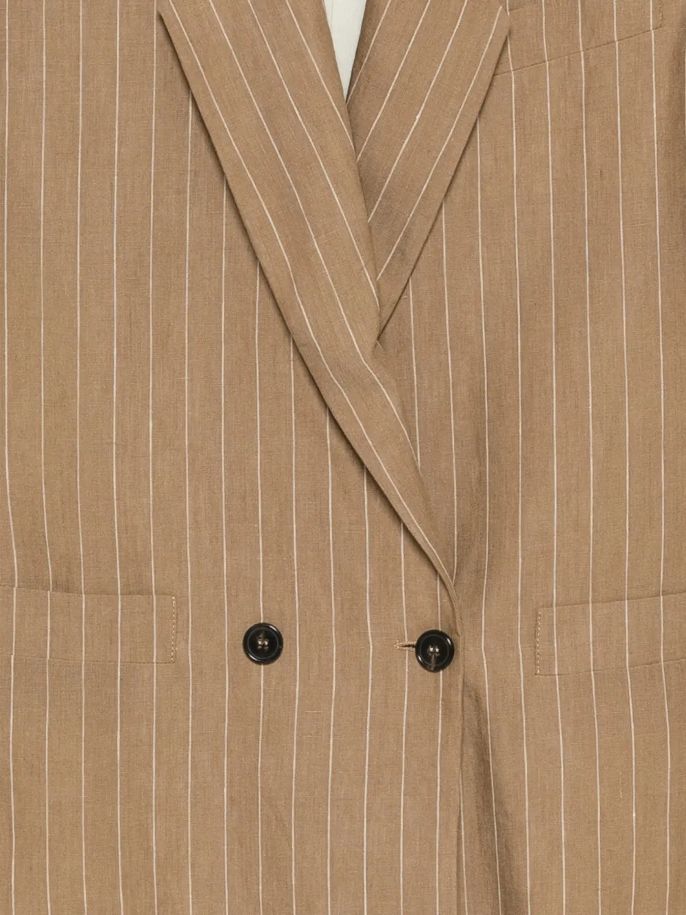  Iceberg Pinstripe Double-breasted Blazer - Neutrals 