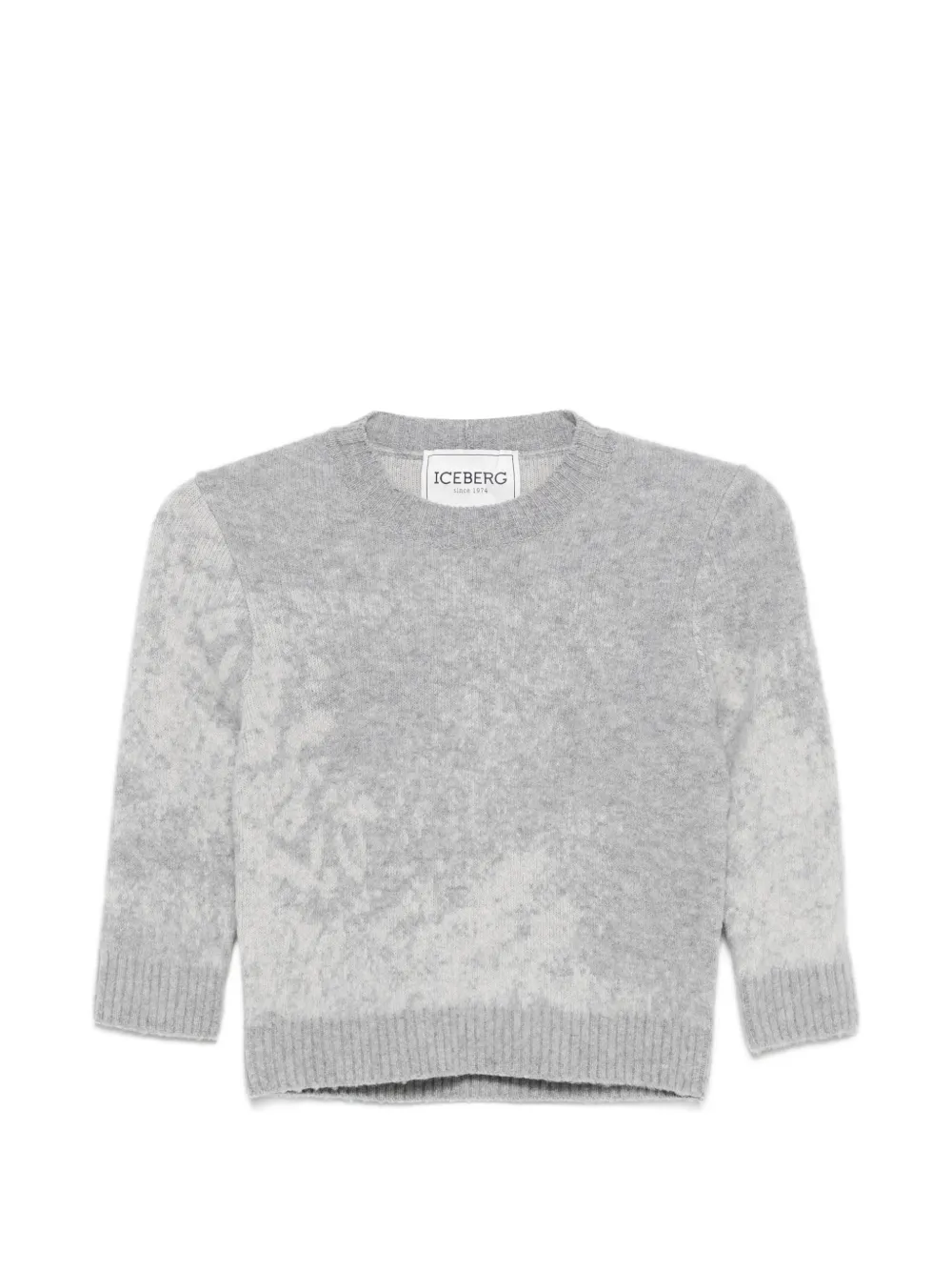 Iceberg round-neck sweater - Grigio